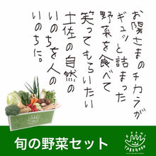 画像をギャラリービューアに読み込む, 高知の野菜(L)+調味料セット(単月)