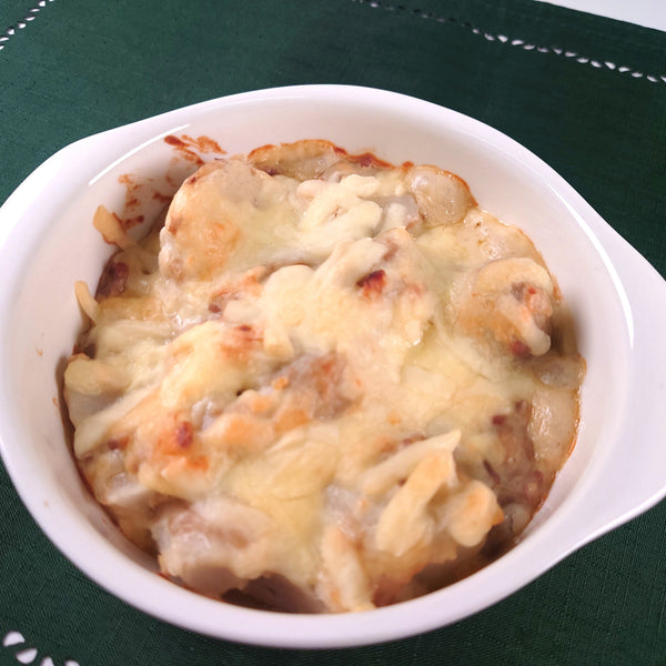 里芋の豆乳グラタン