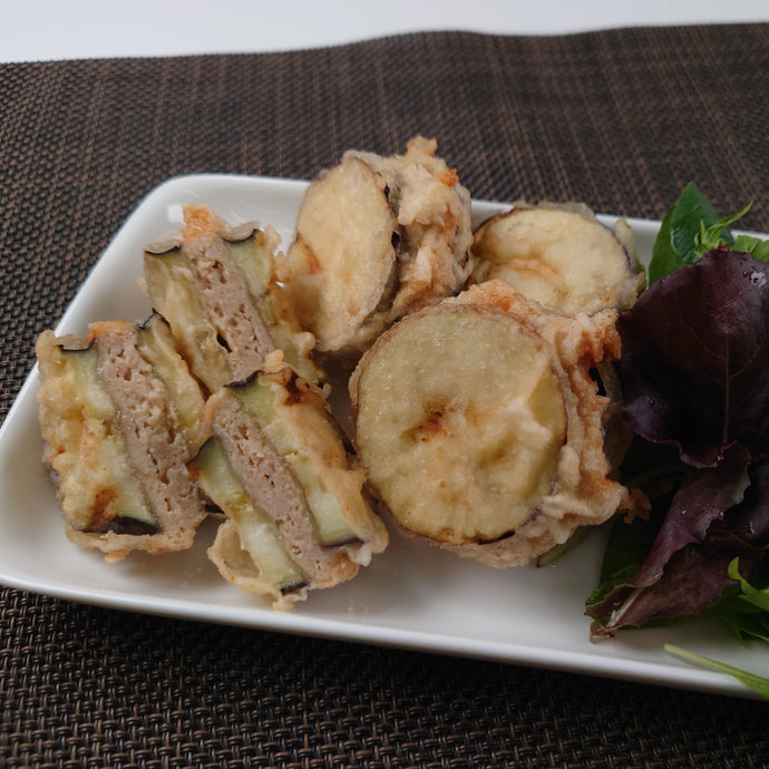 茄子のはさみ揚げ