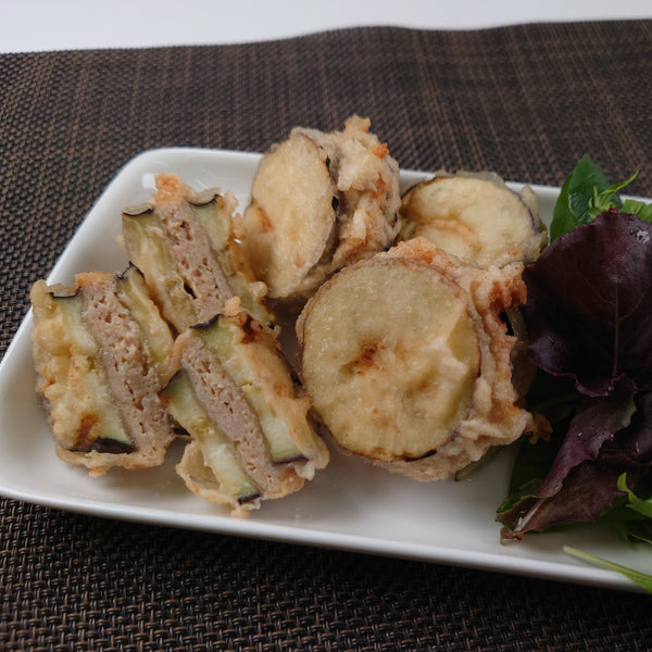 茄子のはさみ揚げ