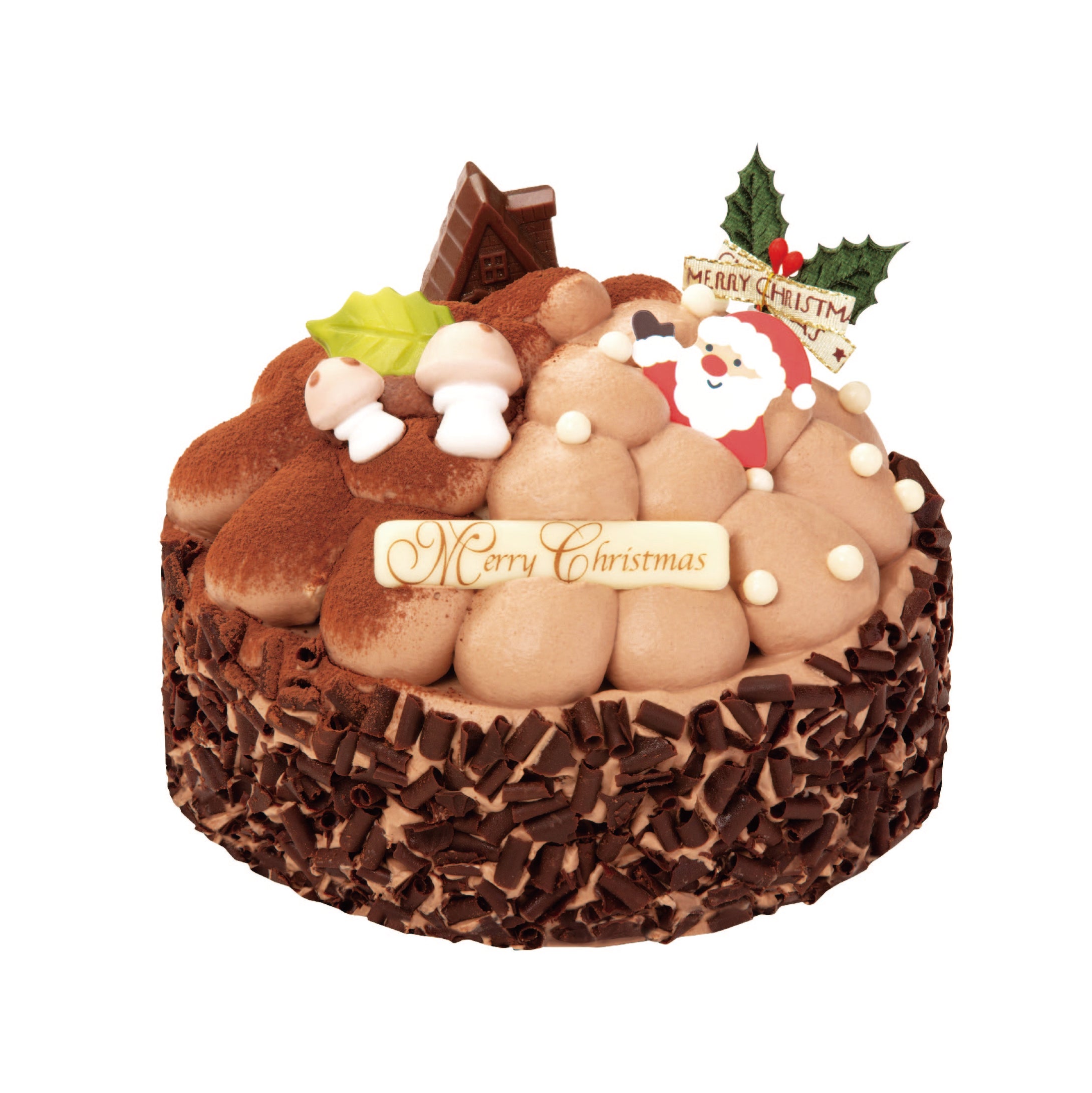 TAKAKI BAKERY　 サンタと森のチョコケーキ【直径約 15cm】